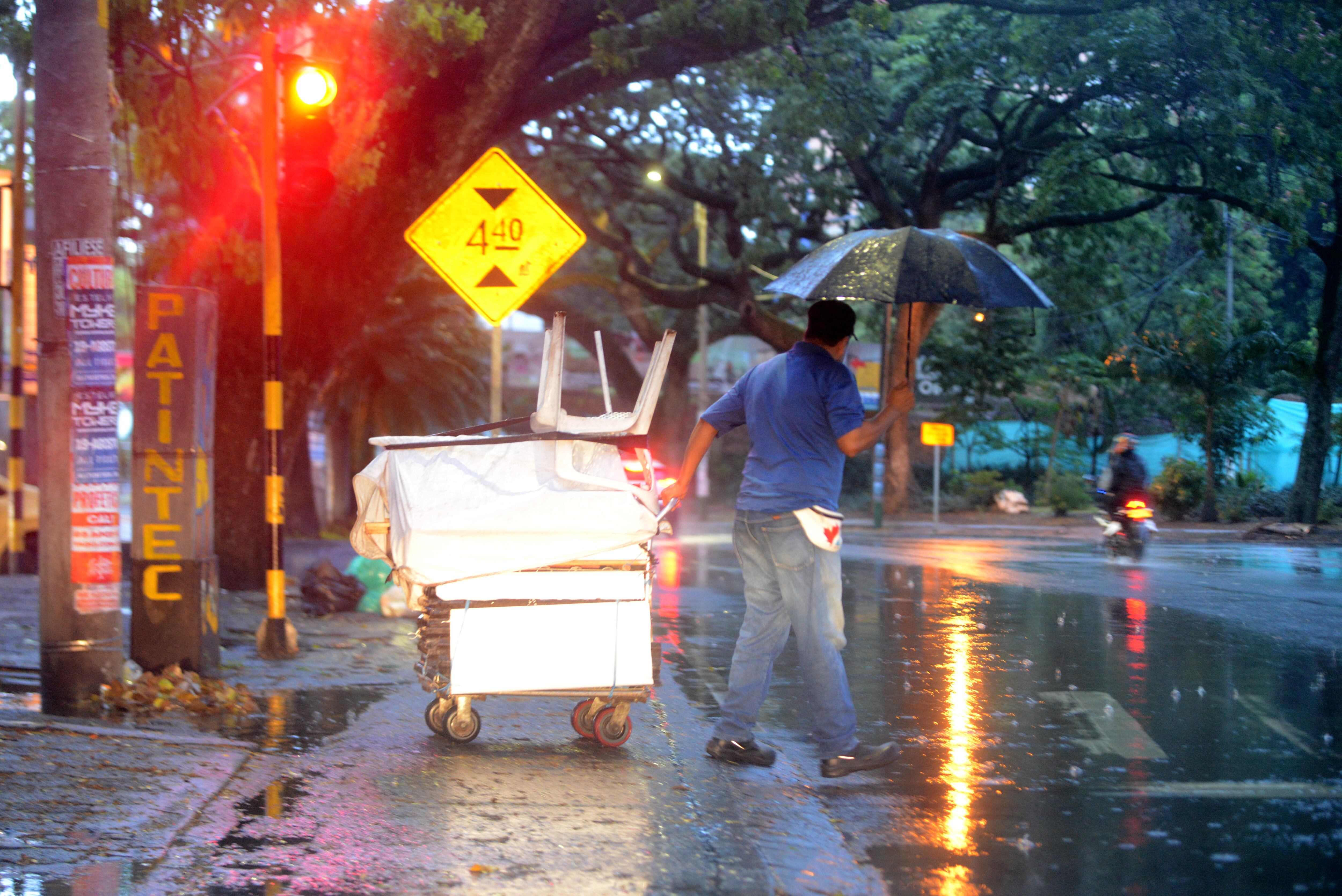 Cali: Lluvia en la ciudad durante la tarde del domingo 20 de agosto