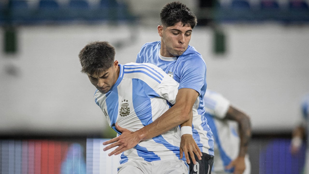 Argentina vs. Uruguay en el Sudamericano Sub-20