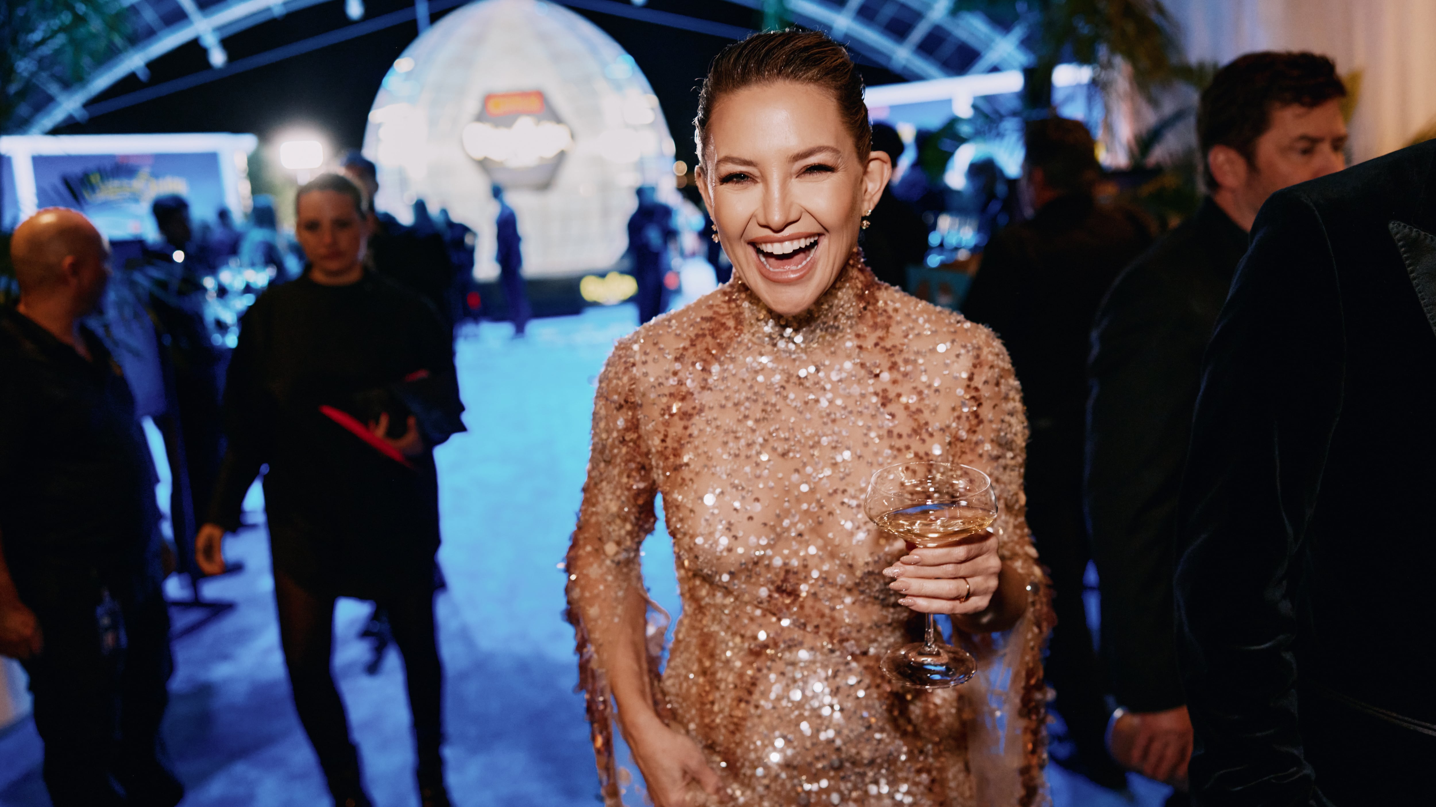 LOS ANGLES, CA - NOVEMBER 14: Kate Hudson attends Netflix US Premiere of "Glass Onion:” A Knives Out Mystery” at the Academy Museum on November 14, 2022 in Los Angeles, California. Cr. Emilio Madrid/Netflix © 2022.