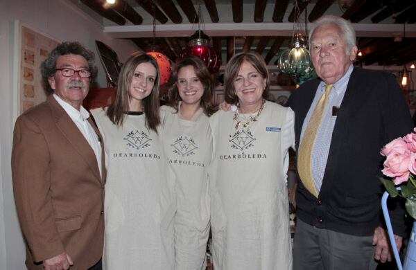 Orlando Gómez, María José Arboleda y Laura Arboleda.