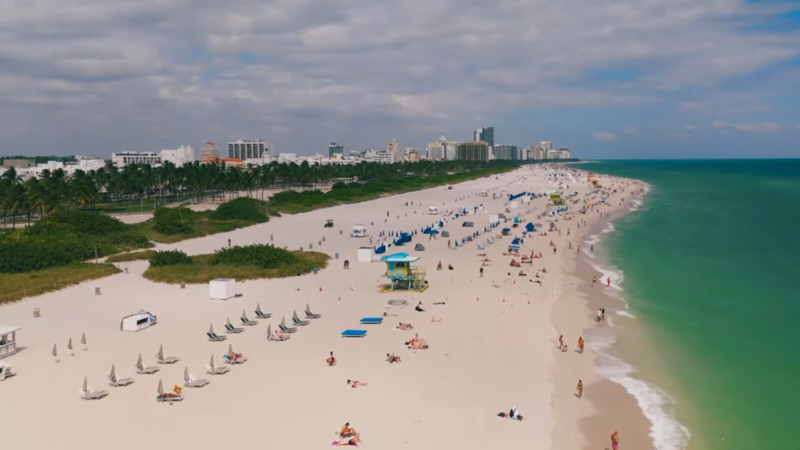 El encanto de las playas de Miami Beach
