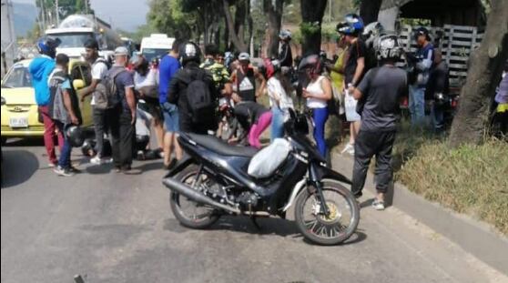 El siniestro de Bucaramanga ocurrió entre Centrobastos y El Palenque.