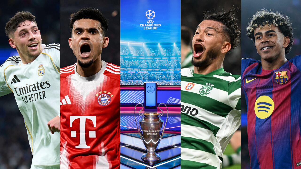 Dos colombianos estarán en la disputa de los cuartos de final de la Champions League 2025/2026.