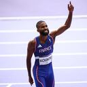 El atleta Muhammad Abdallah Kounta