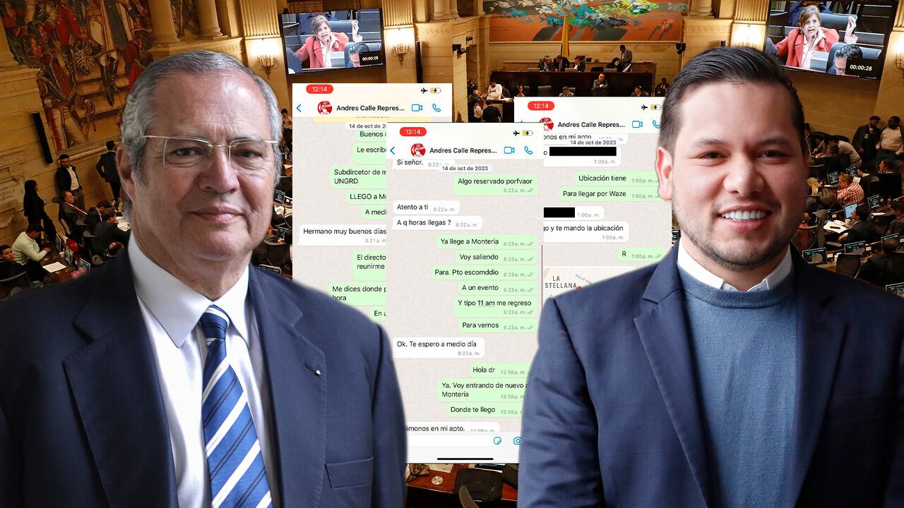 El escándalo de la UNGRD enloda a los congresistas Iván Name y Andrés Calle.