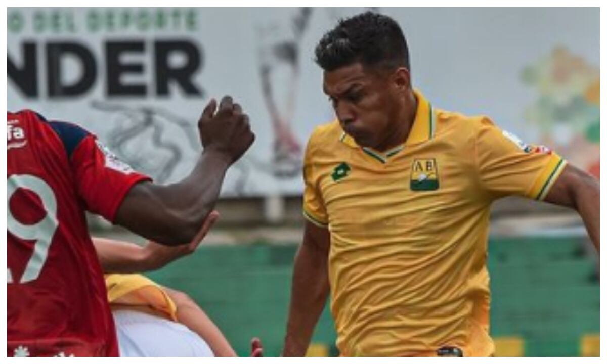 Teófilo Gutiérrez fue titular en Bucaramanga vs. DIM