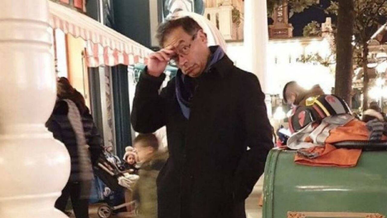 Gustavo Petro en Disney.