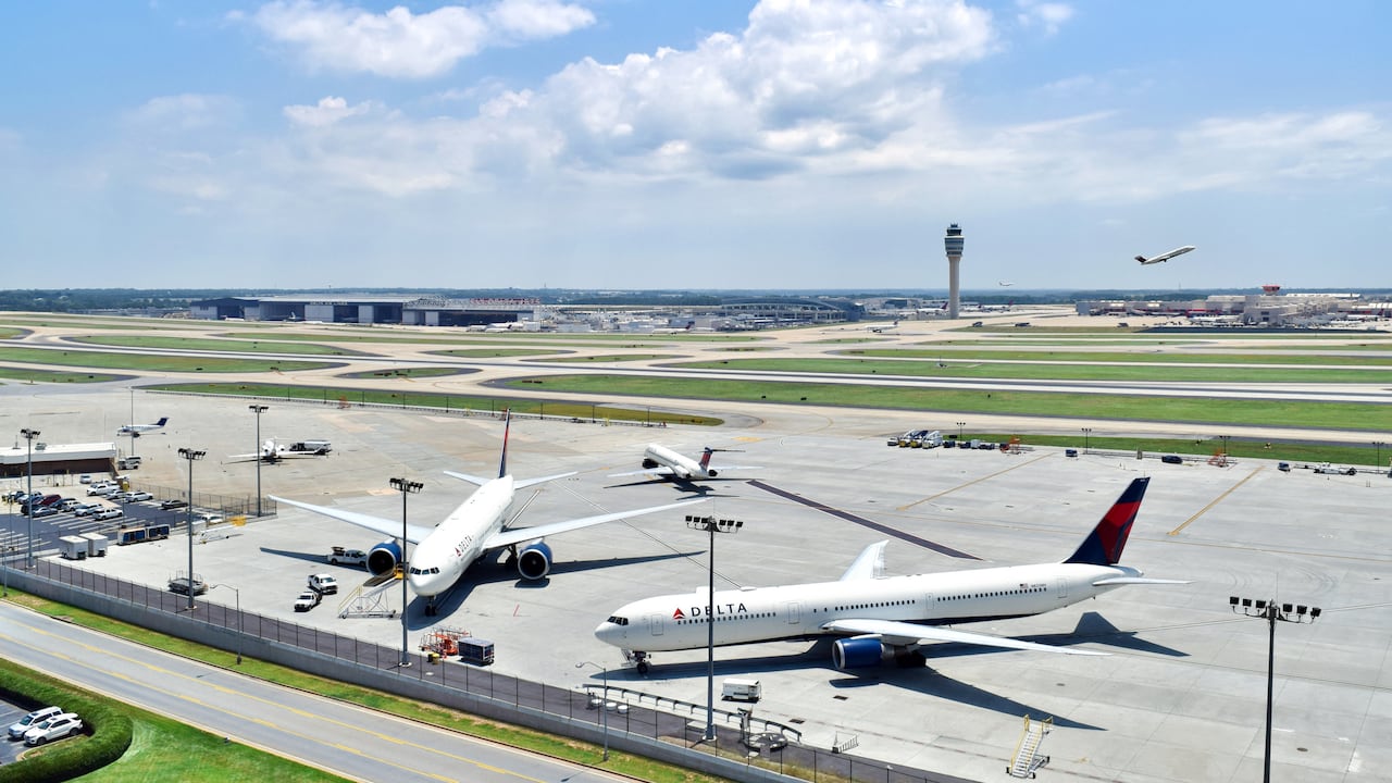 Aeropuerto internacional Hartsfield-Jackson de Atlanta, Estados Unidos.
