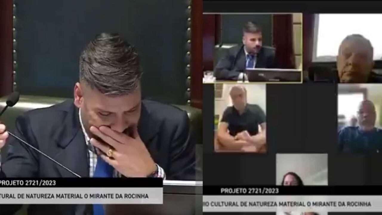 El incómodo momento se hizo viral en las redes sociales.