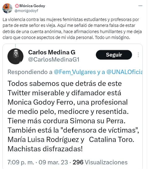 No es la primera vez que Godoy choca con Medina.