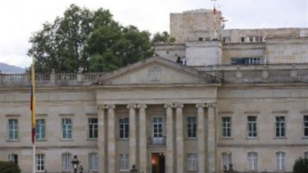 La Casa de Nariño en Bogotá.