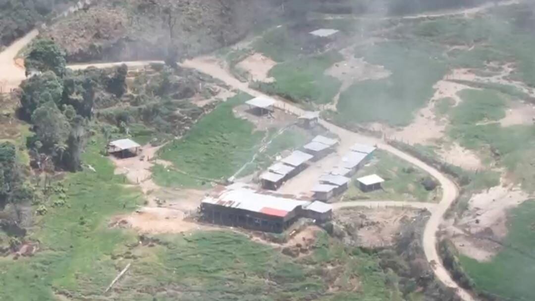 Vereda Bolivia, Argelia, Cauca. Antes del ataque del EMC