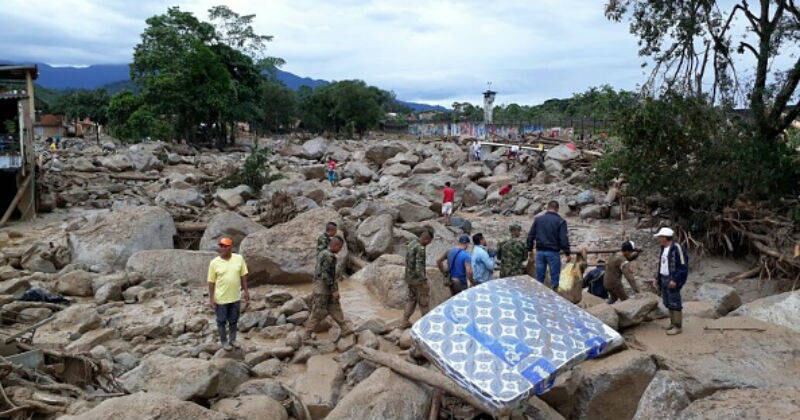 La avalancha se produjo el 31 de marzo de 2017.