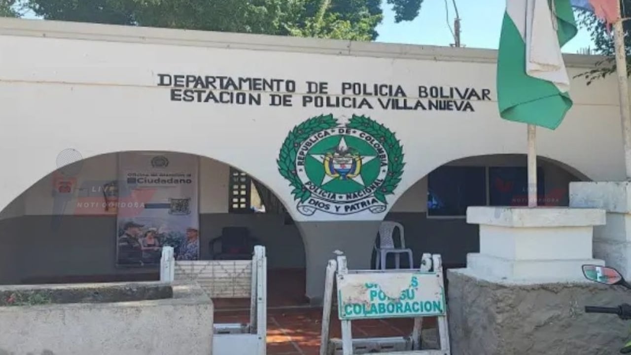 Estación de Policía del municipio de Villanueva, Bolívar.