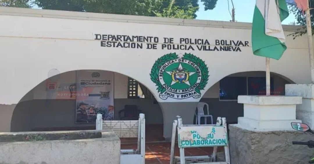 Estación de Policía del municipio de Villanueva, Bolívar.