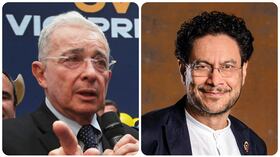 Álvaro Uribe e Iván Cepeda
