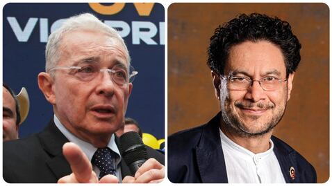 Álvaro Uribe e Iván Cepeda