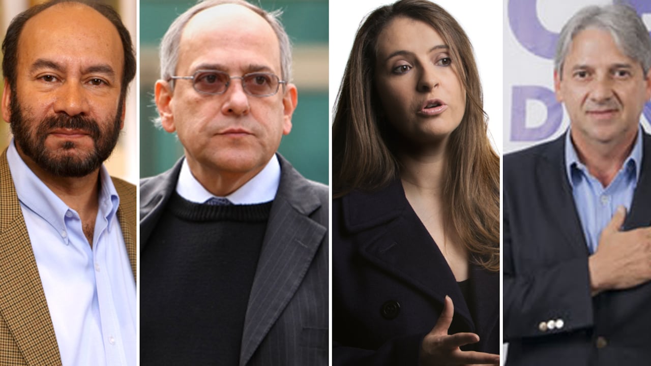 Alfredo Rangel, José Obdulio Gaviria, Paloma Valencia y Jaime Amín son senadores de la bancada del Centro Democrático.