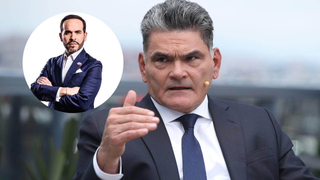 El candidato Abelardo de la Espriella y el Procurador Gregorio Eljach.