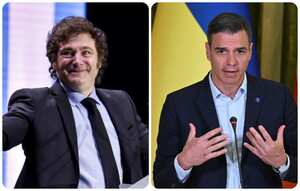 España llama a consultas a su embajadora en Argentina por críticas de Javier Milei a la esposa de Pedro Sánchez.