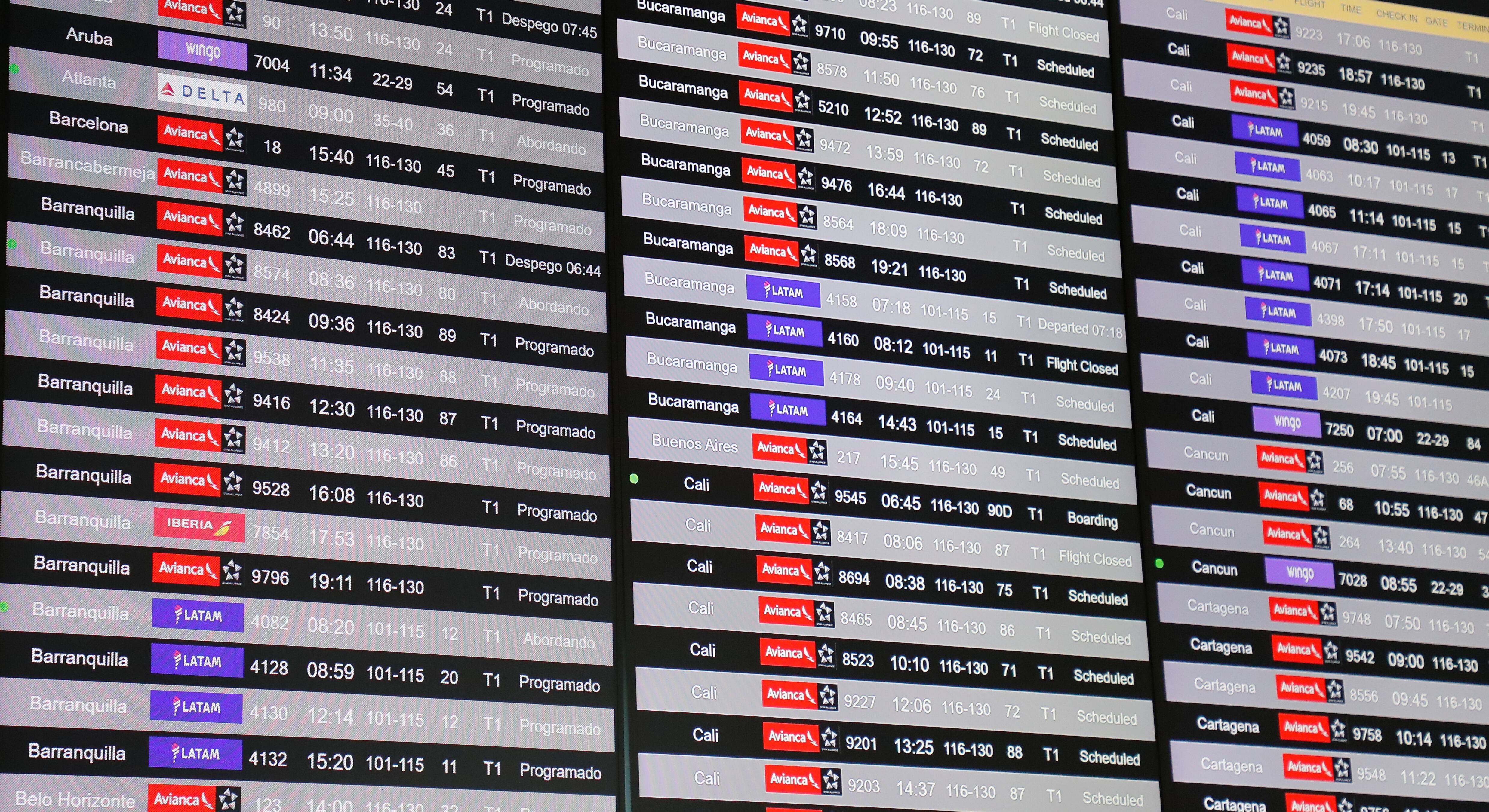 Aeropuerto El Dorado tras el cierre de la aerolínea de bajo costo Ultra Air
vuelos nacionales
Bogota marzo 30 del 2023
Foto Guillermo Torres Reina / Semana