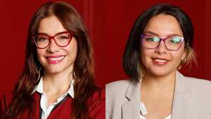 Catherine Juvinao y Jennifer Pedraza.