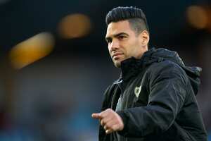 Falcao García, delantero del Rayo Vallecano y la Selección Colombia.