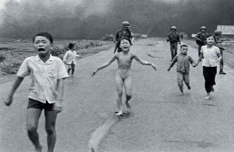 El terror de la guerra por Nick Ut (1972, Vietnam)
