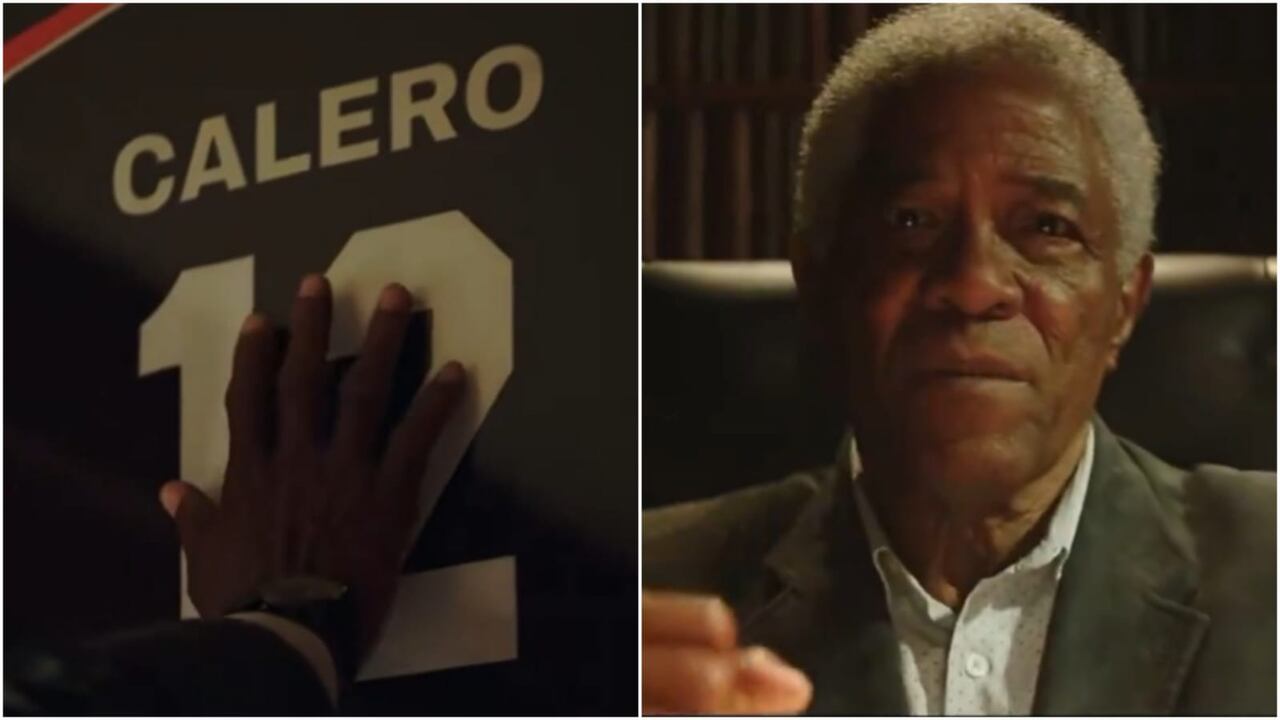 Miguel Calero fue uno de los homenajeados en el comercial protagonizado por Francisco Maturana.