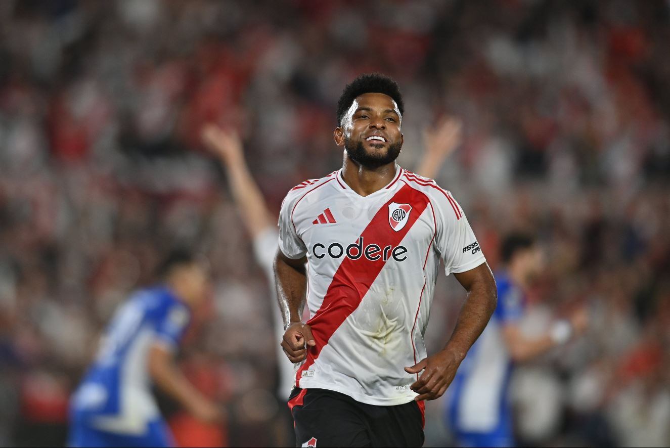 Miguel Ángel Borja mantiene su frecuencia goleadora en River Plate.