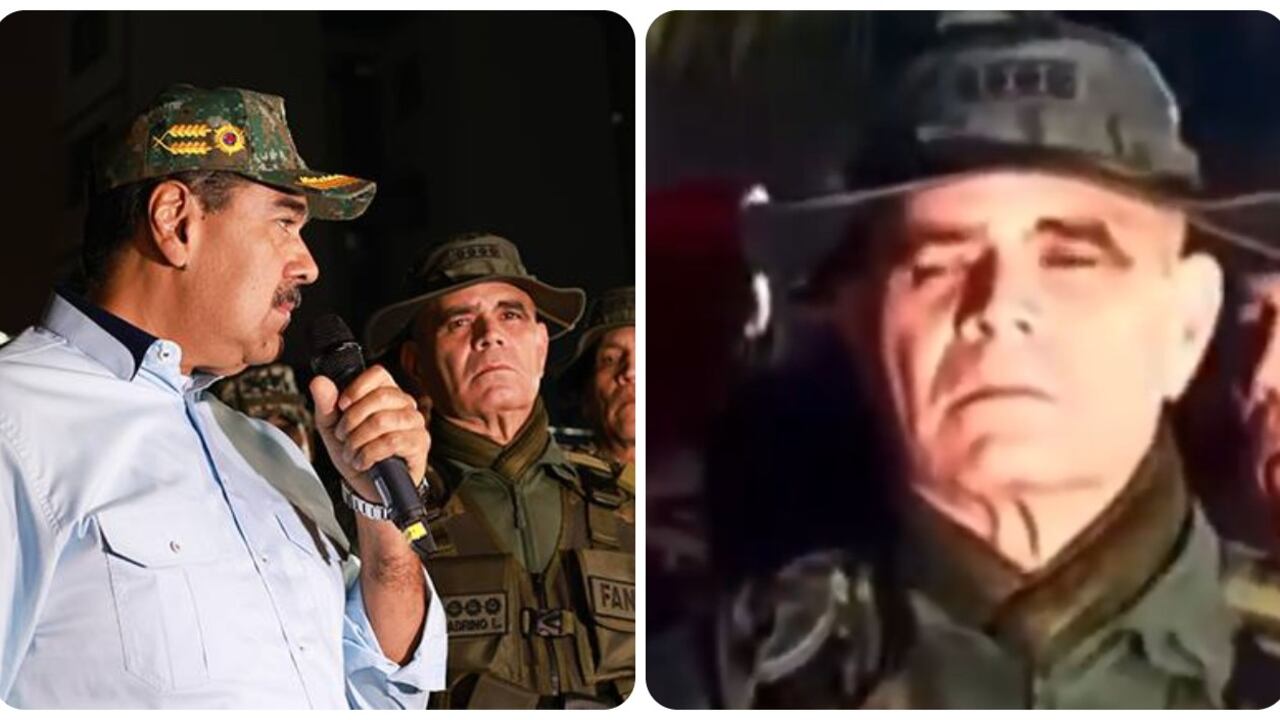 Nicolás Maduro y Vladimir Padrino.
