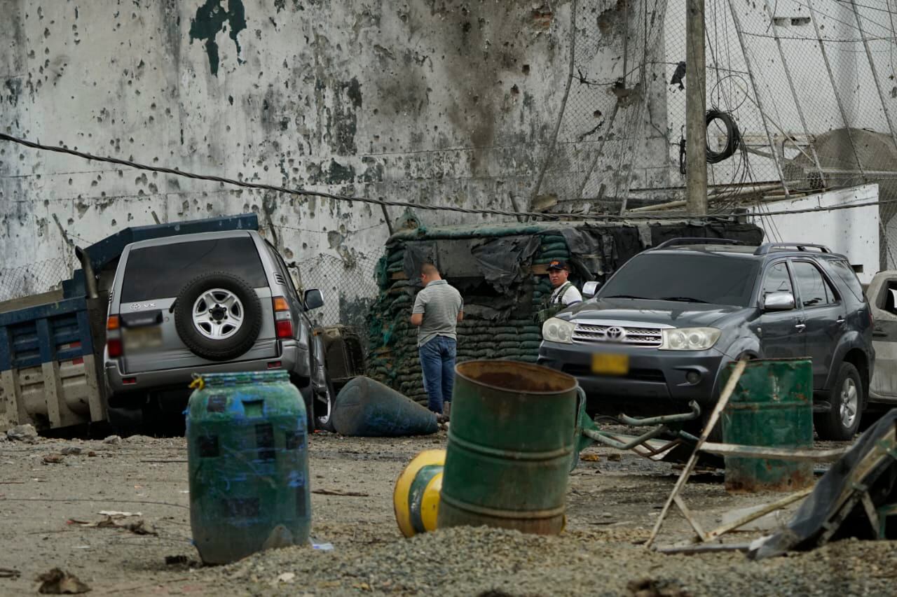 Ataque a estación de policía de Morales Cauca por parte de disidencias de las FARC