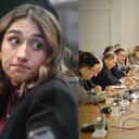 La funcionaria habló tras la gran tensión que se vivió durante la noche.