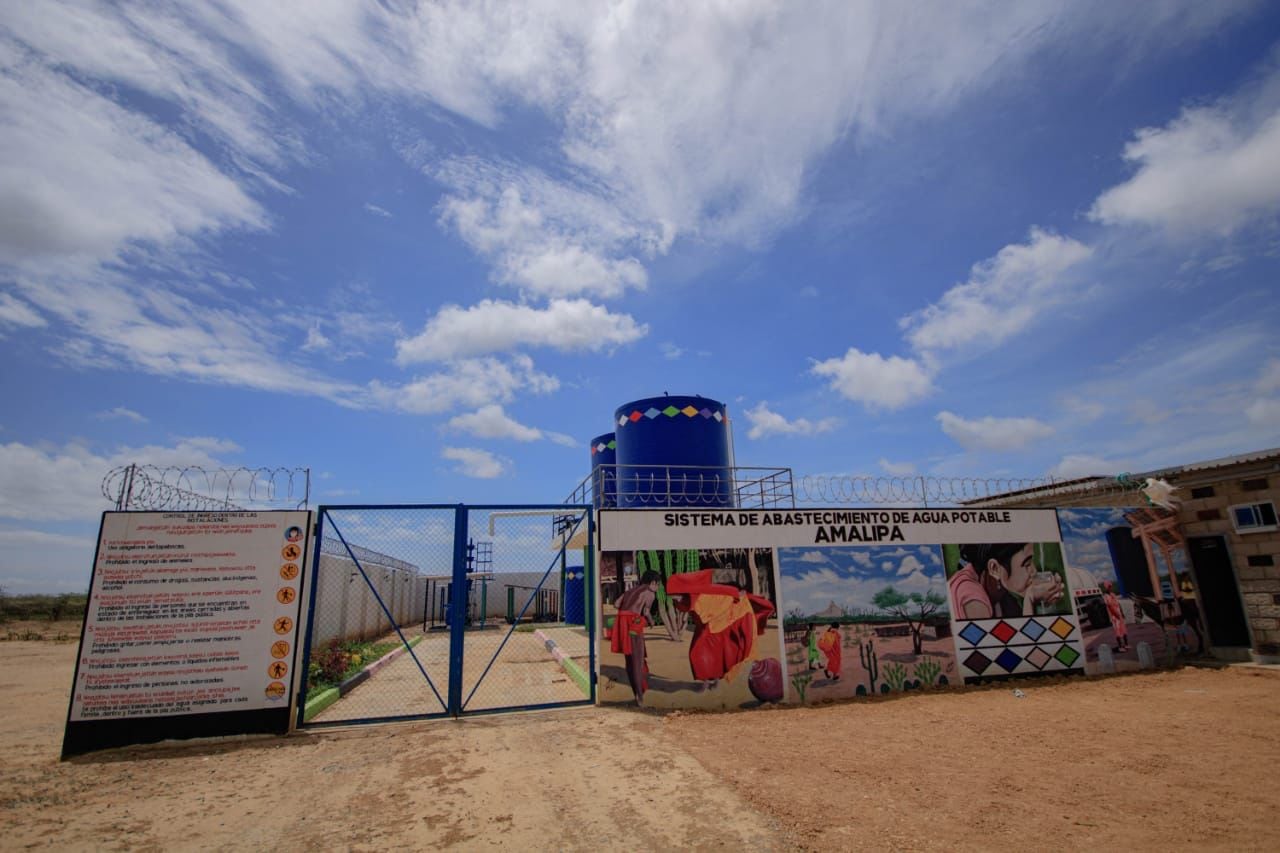 Agua potable para Maicao y Uribia, en La Guajira Foto: Cortesía Min Vivienda