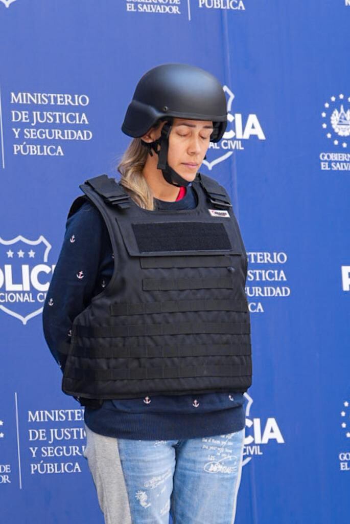 Margaret Lizeth Chacón Zúñiga, señalada de haber participado en el asesinato del fiscal Marcelo Pecci fue capturada en El Salvador.