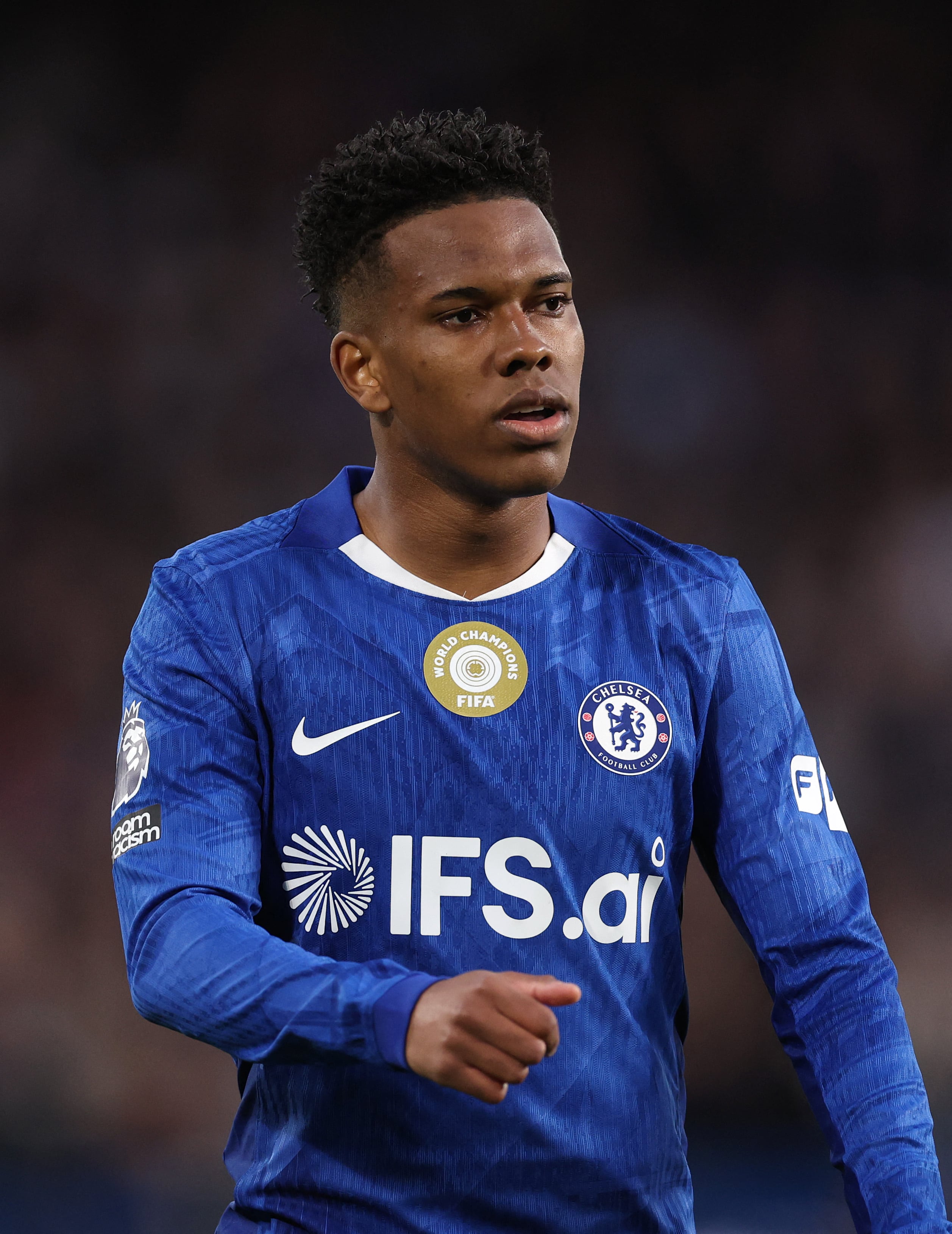 Estevao, del Chelsea. A sus 18 años, ya es considerado por Brasil para ser una de sus nuevas estrellas.