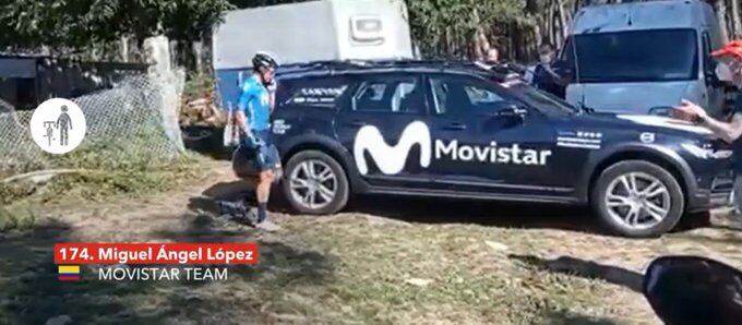Miguel Ángel López Movistar Team