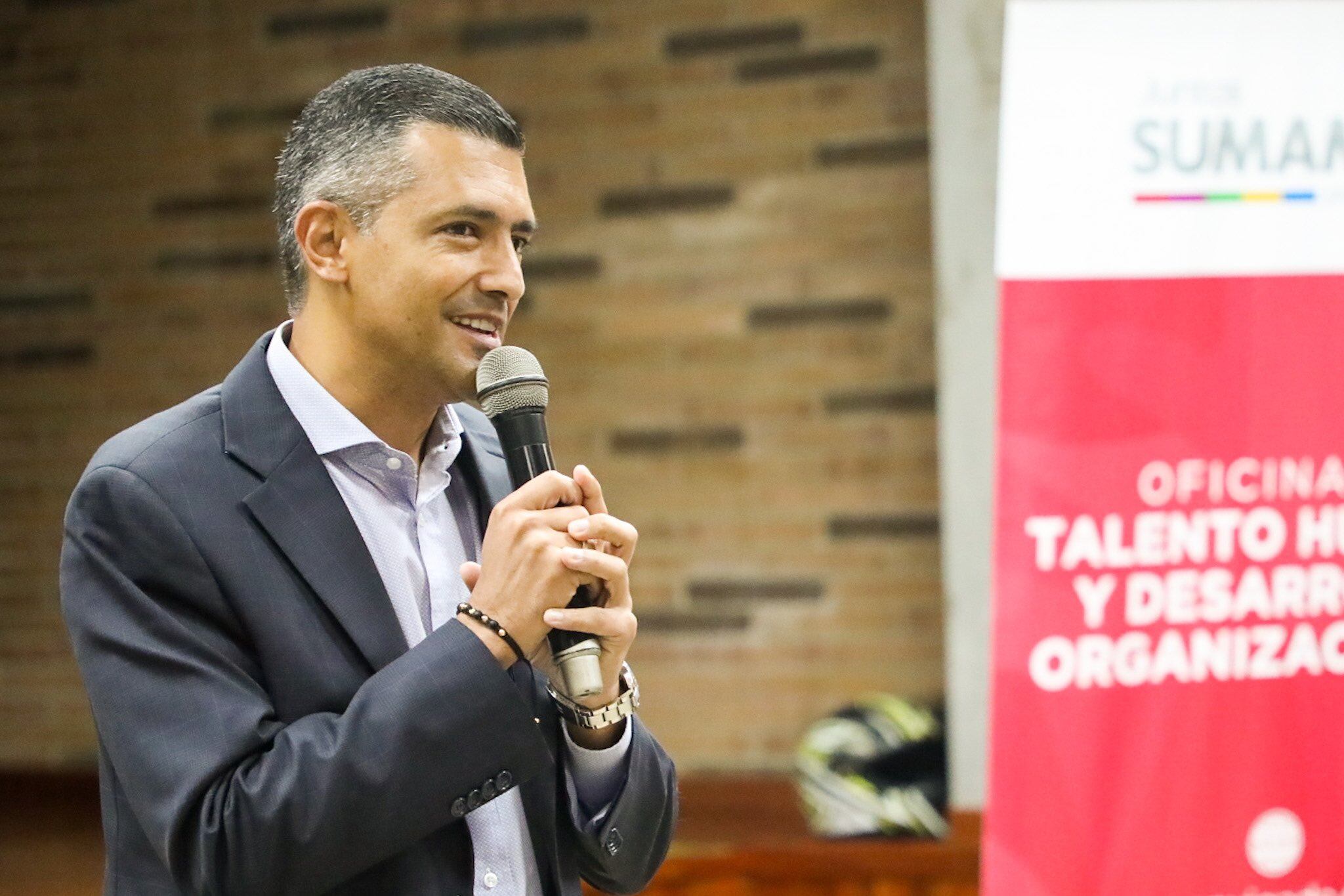 Braulio Espinosa Marquez, alcalde de Envigado, Antioquia.