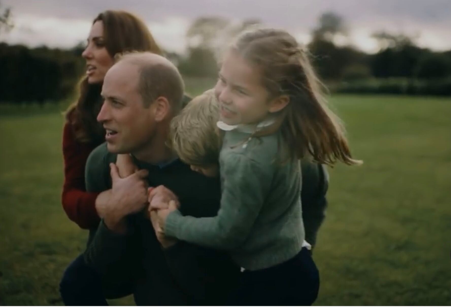 El video fue grabado en el otoño del año pasado.