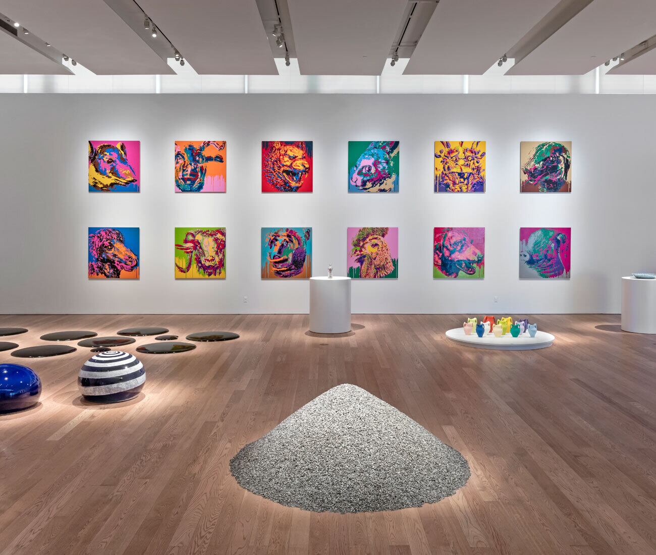 Foto de referencia sobre parte de la obra del artista chino Ai Weiwei