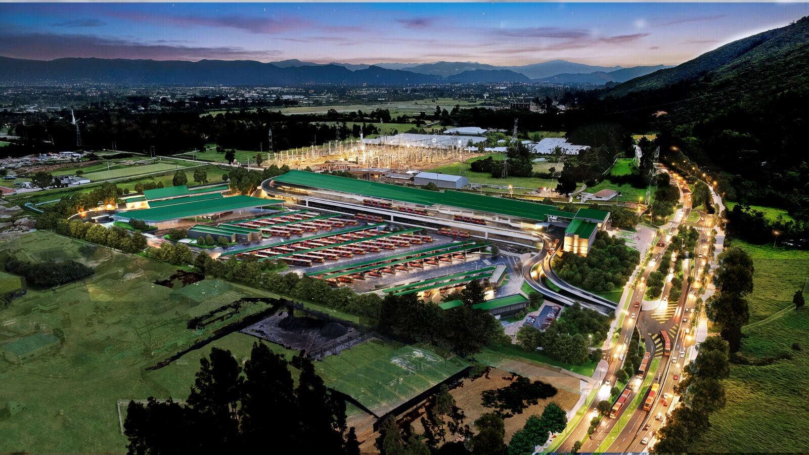 Así de verá el nuevo Corredor de la Séptima.