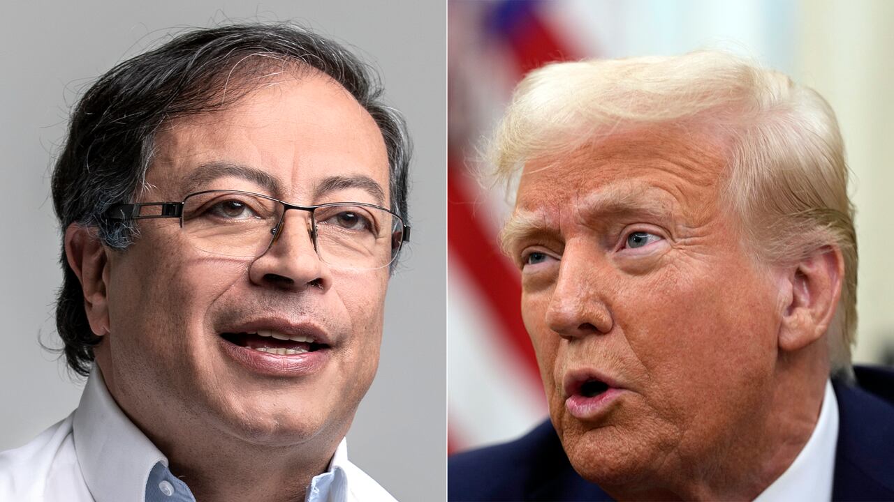 Donald Trump y Gustavo Petro siguen lanzándose 'pullas'.