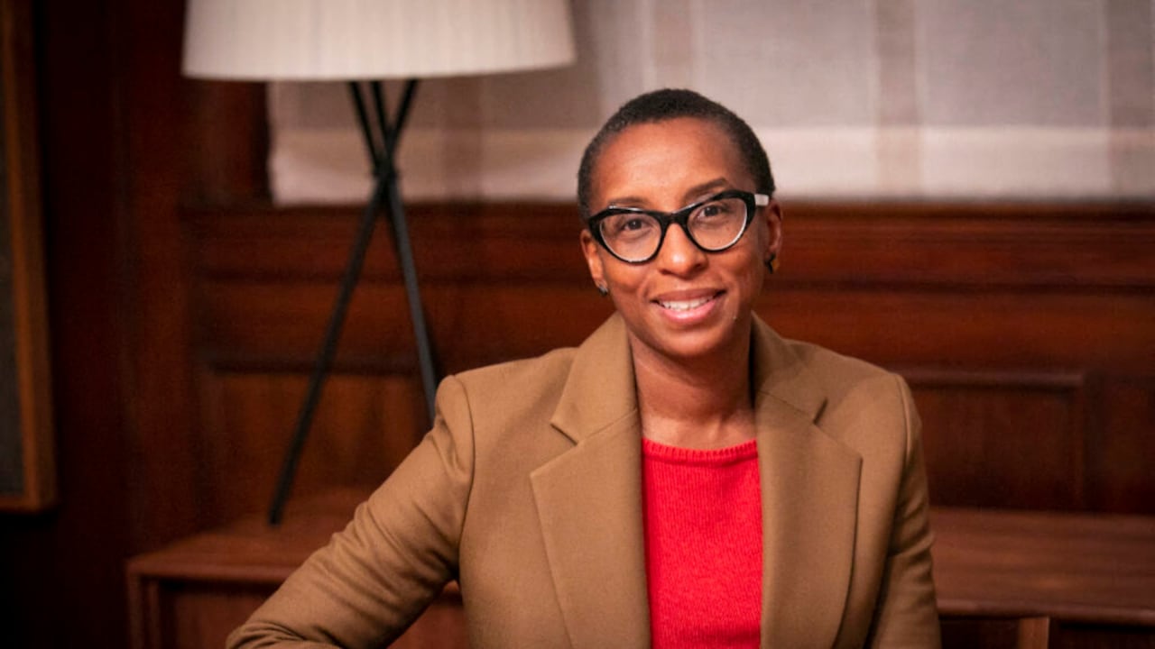 Claudine Gay, exrectora de Harvard.