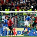 Italia ganó el partido.