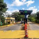 En el peaje de Oiba, Santander, los trabajos continuarán hasta el mes de noviembre.