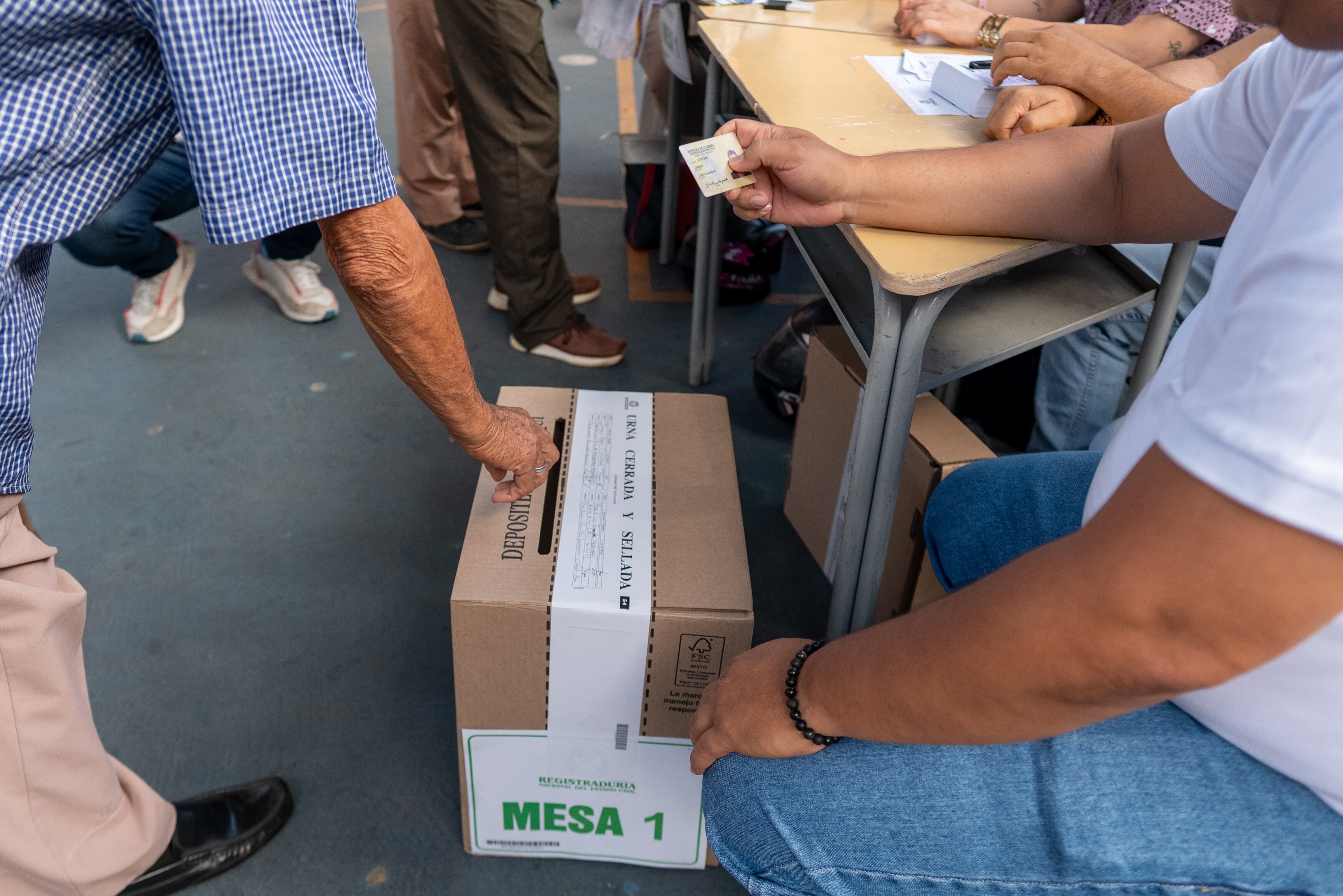 Consulta del Pacto Histórico. Imagen de referencia de votante.