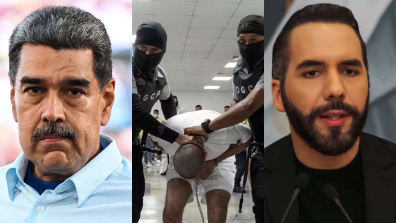 Nicolás Maduro y Nayib Bukele