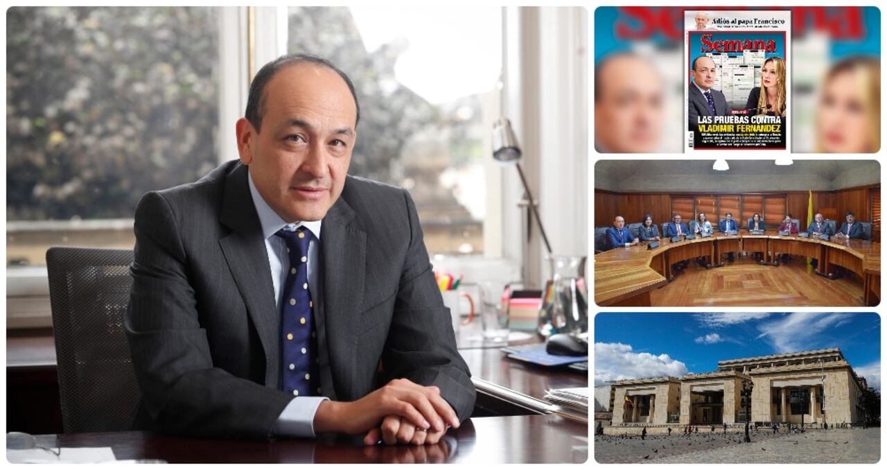 La imagen de la Corte Constitucional podría verse afectada por el escándalo que rodea al magistrado Vladimir Fernández.