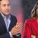 Richard Aguilar y Sandra Ramírez, senadores contagiados de covid-19