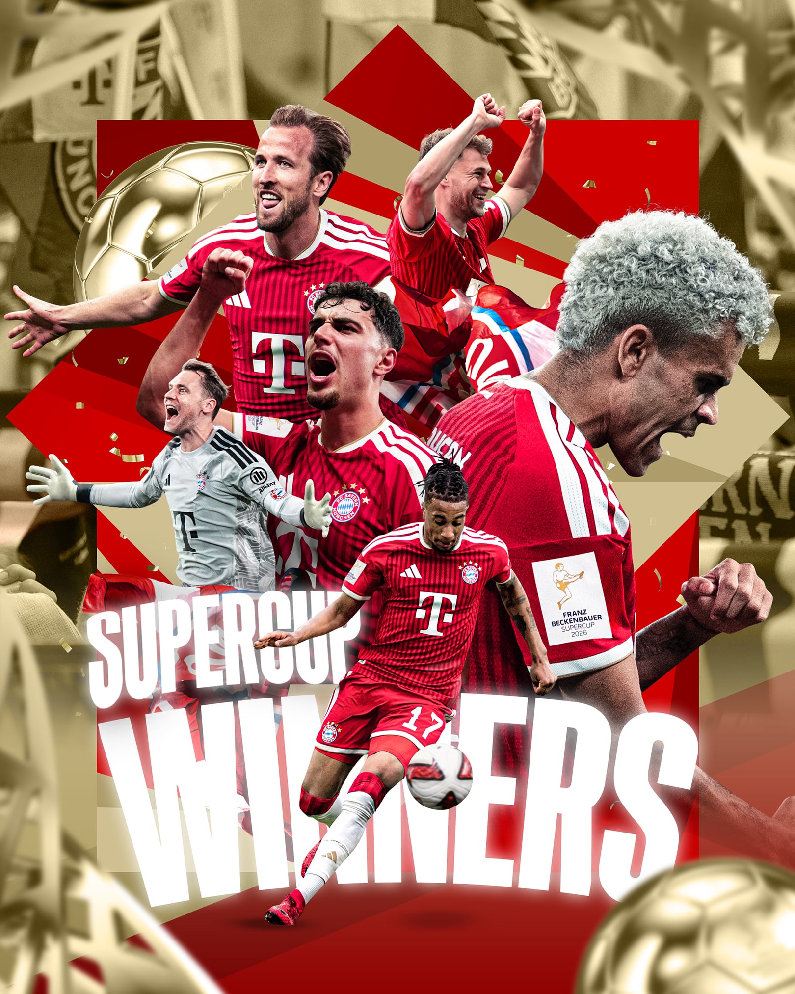 Póster oficial del Bayern Múnich